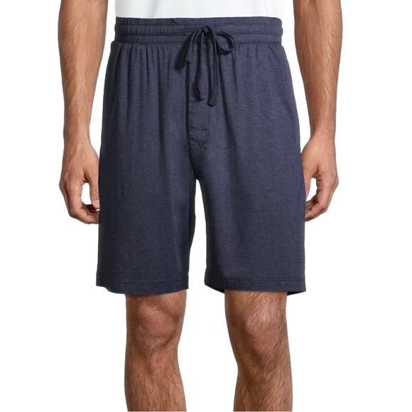 Hanes Men's Navy Shorts - Picture 1 of 8